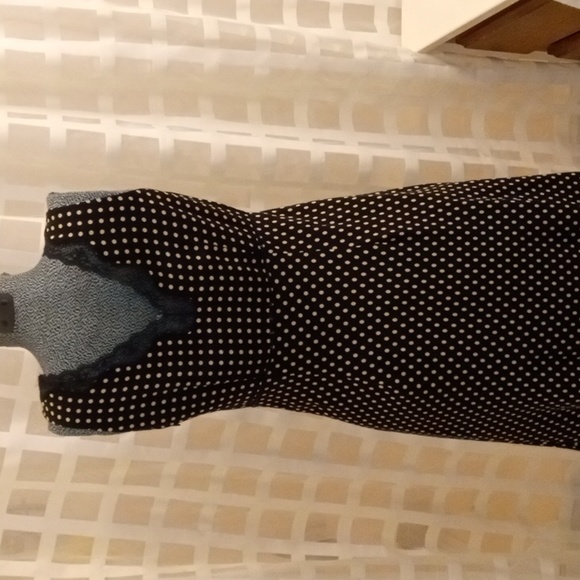 Ann Taylor Loft polka dot dress - Picture 2 of 4